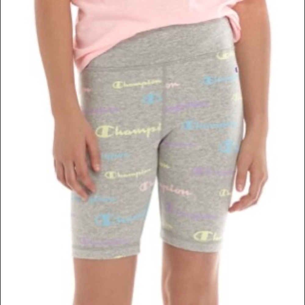 NEW CHAMPION Girls Biker Shorts